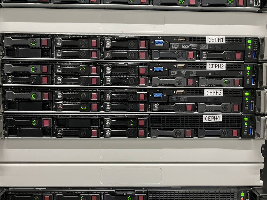 Ceph-cluster voor dataopslag, volledig in Europa